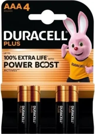 BLISTER 4 PILAS DURACELL POWER BOOST AAA