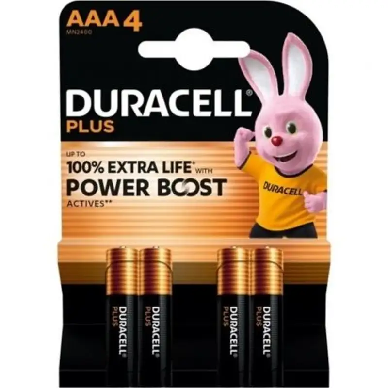 BLISTER 4 PILAS DURACELL POWER BOOST AAA