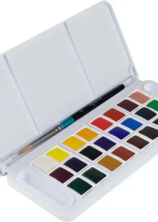 ESTUCHE 24 PASTILLAS DE ACUARELA ACUAFINE TRAVEL