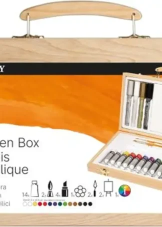 SET DE 26 PIEZAS DE PINTURA ACRILICA SIMPLY