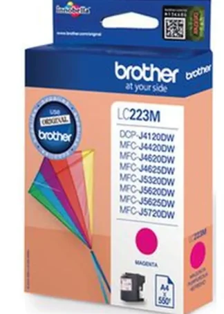 CARTUCHO TINTA ORIGINAL BROTHER LC223MBP MAGENTA