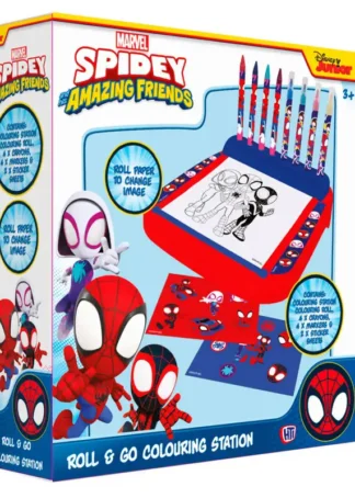 ESTACION PORTATIL DE DIBUJO ROLL &GO SPIDEY