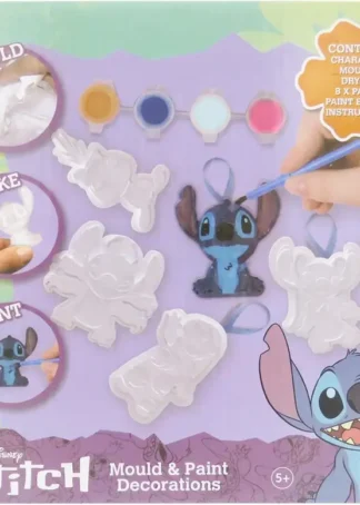 SET GRANDE DE ESCAYOLA PARA MOLDEAR Y PINTAR STITCH