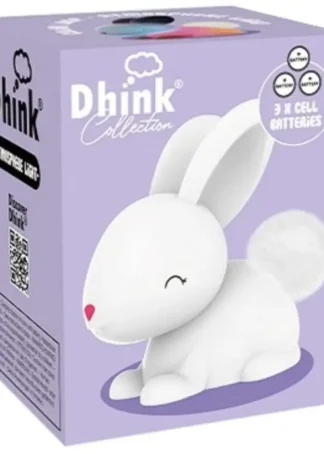 LUZ DE NOCHE MINI DHINK CONEJO PILAS LR44