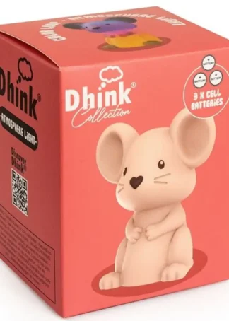 LUZ DE NOCHE MINI DHINK RATON PILAS LR44