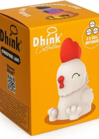 LUZ DE NOCHE MINI DHINK GALLINA PILAS LR44