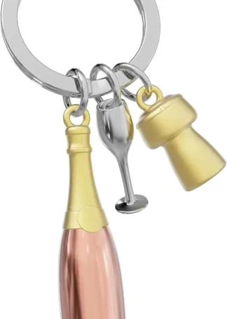 LLAVERO METALMORPHOSE LIFESTYLE CHAMPAGNE ROSE