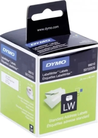 PACK/2 ROLLO ETIQUETAS 28X89MM LABELWRITER BLANCO