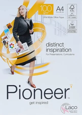 C/10 PAQUETE 250 HOJAS A4 100G PIONEER