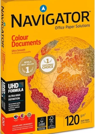C/8 PAQUETE 250H A4 120G NAVIGATOR COLOUR DOCUMENTS