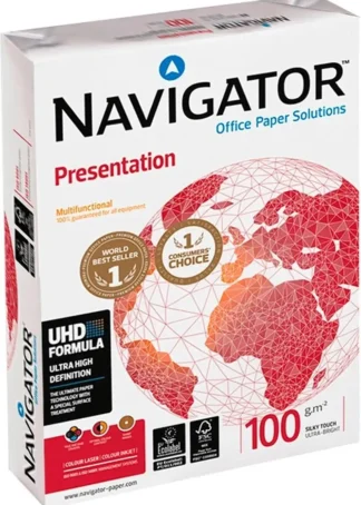 C/5 PAQUETE 500H A4 100G NAVIGATOR PRESENTATION