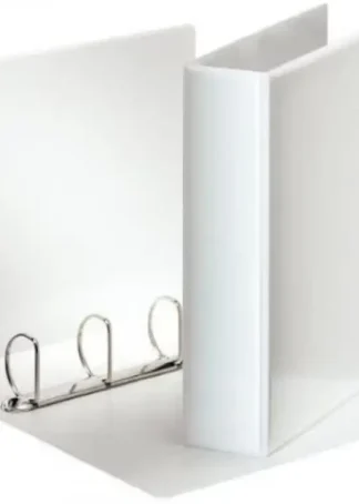 CARPETA CANGURO A4 4 ANILLAS 50MM MIXTAS COLOR BLANCO