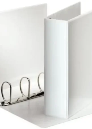 CARPETA CANGURO A4 4 ANILLAS 60MM MIXTAS COLOR BLANCO