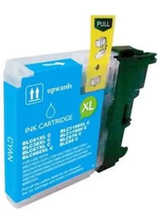 CARTUCHO TINTA COMPATIBLE BROTHER LC980XL/LC1100XL CIAN