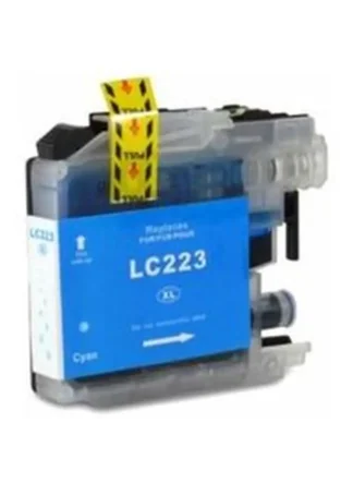 CARTUCHO TINTA COMPATIBLE BROTHER LC223C CIAN
