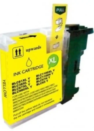 CARTUCHO TINTA COMPATIBLE BROTHER LC980XL/LC1100XL AMARILLO