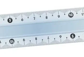 C/25 REGLA 15 CM PLASTICO TRANSPARENTE PLANA MAPED