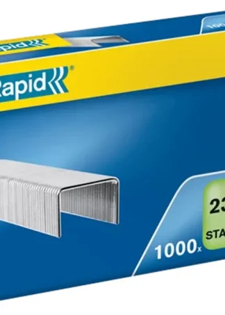 CAJA 1000 GRAPAS 23/10 GALVANIZADAS RAPID