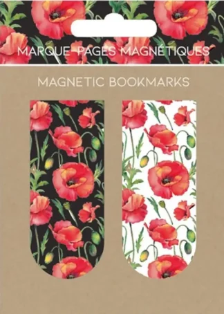 BLISTER 2 MARCAPAGINAS MAGNETICOS FLOR