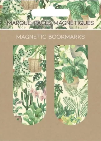 BLISTER 2 MARCAPAGINAS MAGNETICOS VERDE