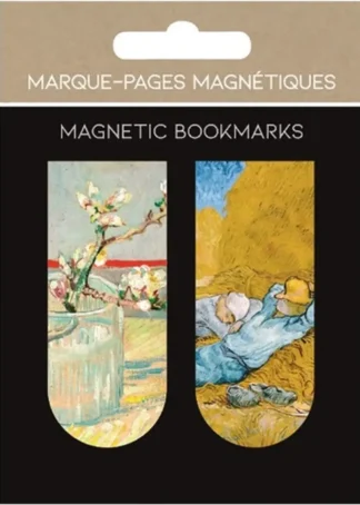 BLISTER 2 MARCAPAGINAS MAGNETICOS VAN GOGH