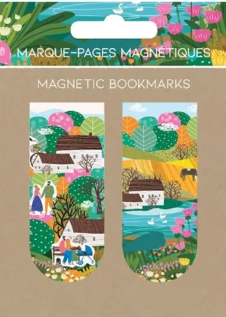 BLISTER 2 MARCAPAGINAS MAGNETICOS PAISAJE