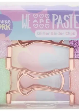 PACK 4 PINZAS PALA PURPURINA PASTEL MAW PASTEL