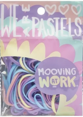 BLISTER BANDAS ELASTICAS PASTEL 16 GRAMOS MAW PASTEL