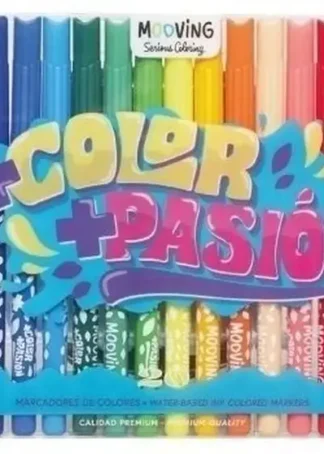 ESTUCHE 20 ROTULADORES COLORES SURTIDOS COLORING