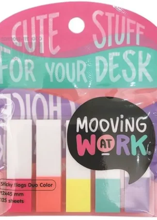 BLISTER 125 BANDERITAS SEÑALIZADORAS DUO COLOR SURTIDAS