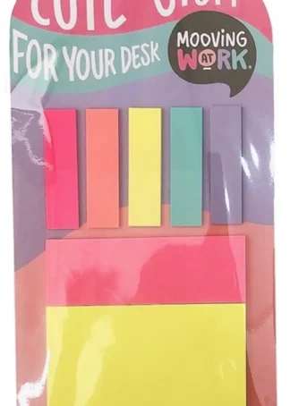 SET DE NOTAS ADHESIVAS Y BANDERIAS SEÑALIZADORAS SURTIDO