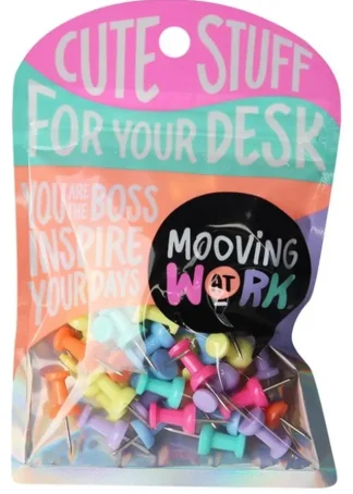 BLISTER 50 SEÑALIZADORES PUSH PINS MAW MANIA SURTIDOS