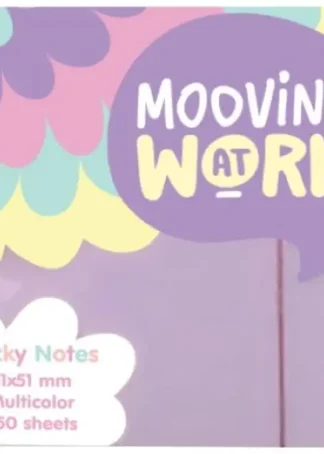 TACO NOTAS ADHESIVAS 250H 51X51 COLORES PASTEL MAW PASTEL