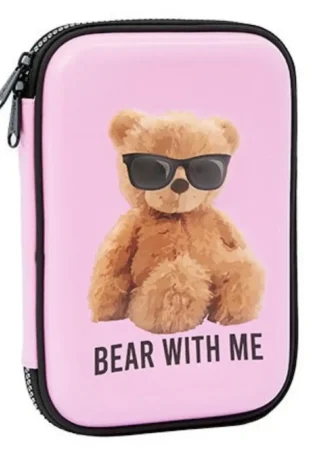 PLUMIER VACIO EVA TEDDY 16X23X4,5CM