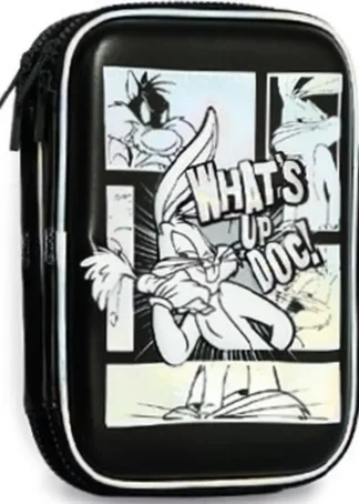 PORTATODO DOBLE EVA LONEY TUNES 16X23X6CM