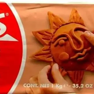 PASTA PARA MODELAR DAS TERRACOTA 1KG
