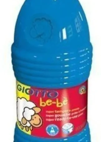 BOTE SUPER TEMPERA GIOTTO BE-BE AZUL 1000ML