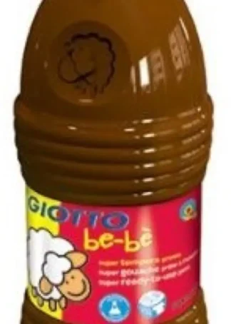 BOTE SUPER TEMPERA GIOTTO BE-BE MARRON 1000ML