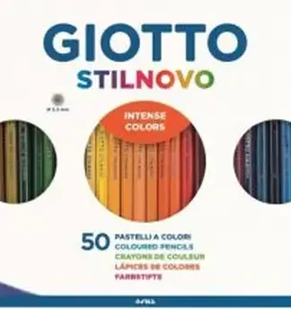 ESTUCHE 50 LAPICES DE COLORES GIOTTO STILNOVO COLORES SURT