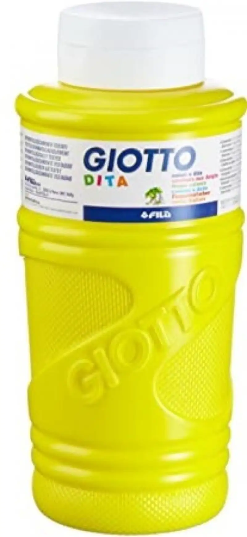 BOTE PINTURA DEDOS GIOTTO 750ML AMARILLO