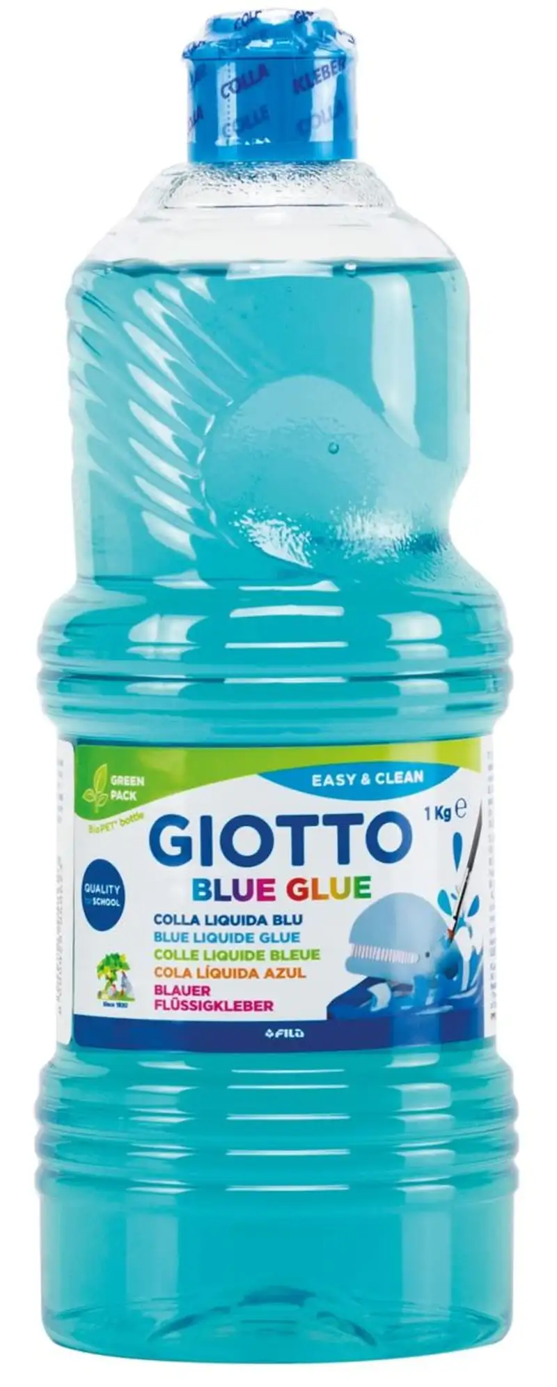 BOTE COLA LIQUIDA AZUL 1KG GIOTTO