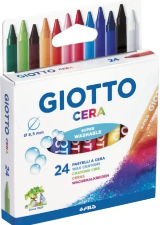 ESTUCHE 24 CERAS GIOTTO