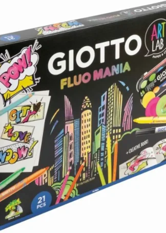 SET CREATIVO ART LAB FLUO MANIA