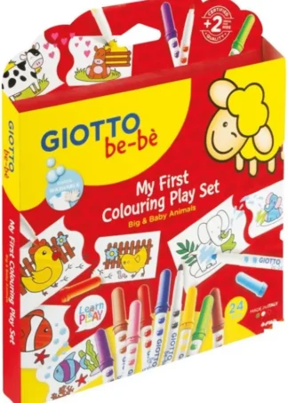SET GIOTTO BE-BE MY FIRST COLOURING PLAY SET