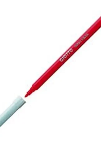 C/12 ROTULADORES GIOTTO TURBOCOLOR ROJO