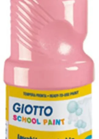 BOTE TEMPERA ESCOLAR GIOTTO 500ML ROSA CARNE