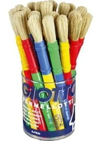 BOTE 20 PINCELES GIOTTO MAXI