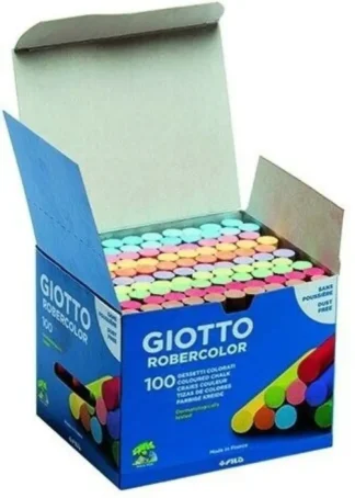 ESTUCHE 100 TIZAS COLORES ROBERCOLOR