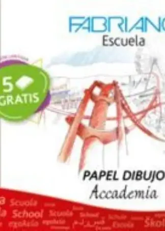 MINIPACK 10+5 LAMINAS DIBUJO FABRIANO A4 130G LISO