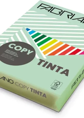 PAQUETE A4 500H 80G FABRIANO COLORE AGUAMARINA